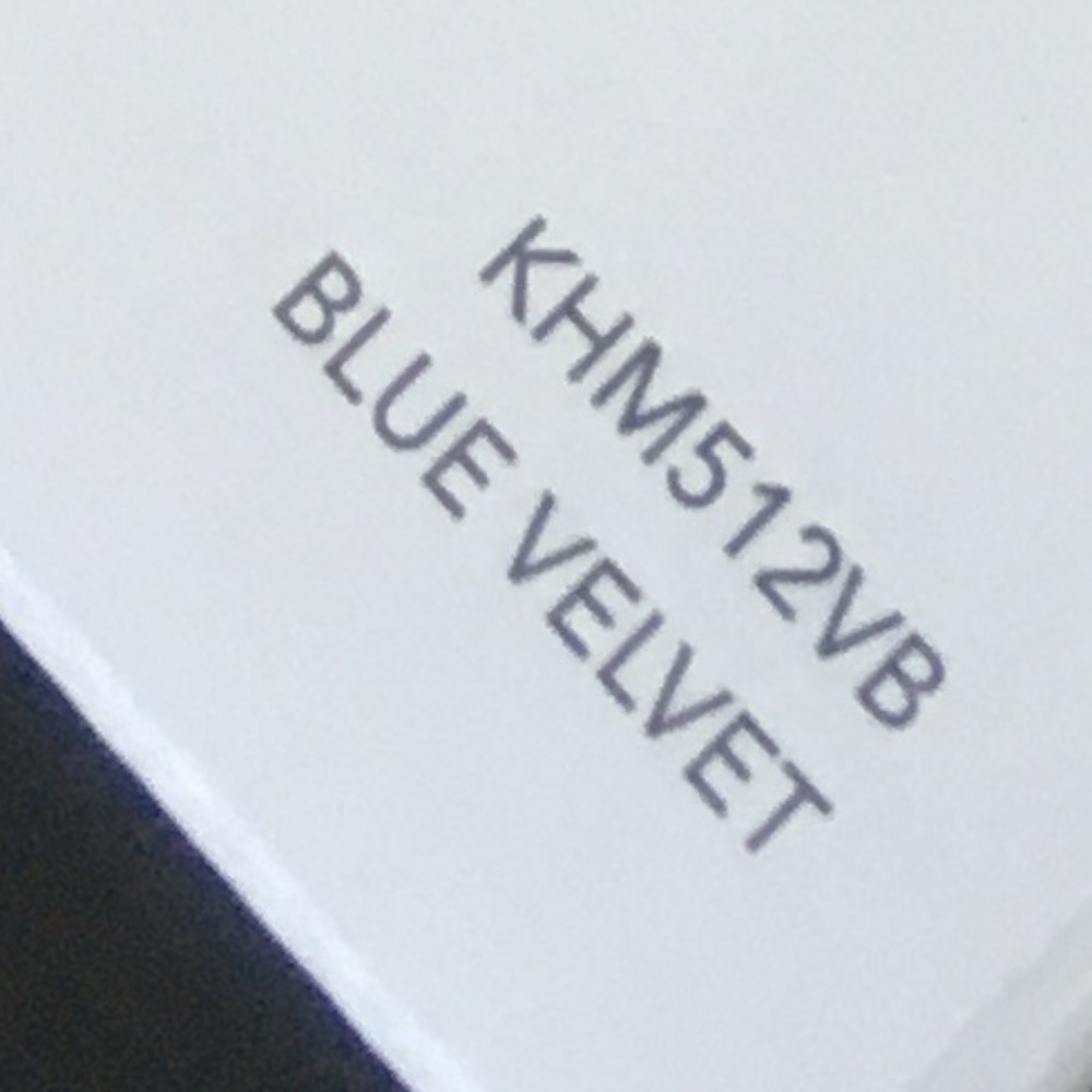 brand new in box BLUE VELVET KitchenAid Ultra Power 5-Speed Hand Mixer - Picture 12 of 13
